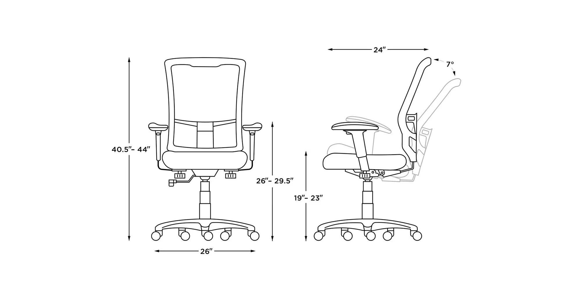 TEMPUR-Lumbar Support™ Office Chair - Layton Health