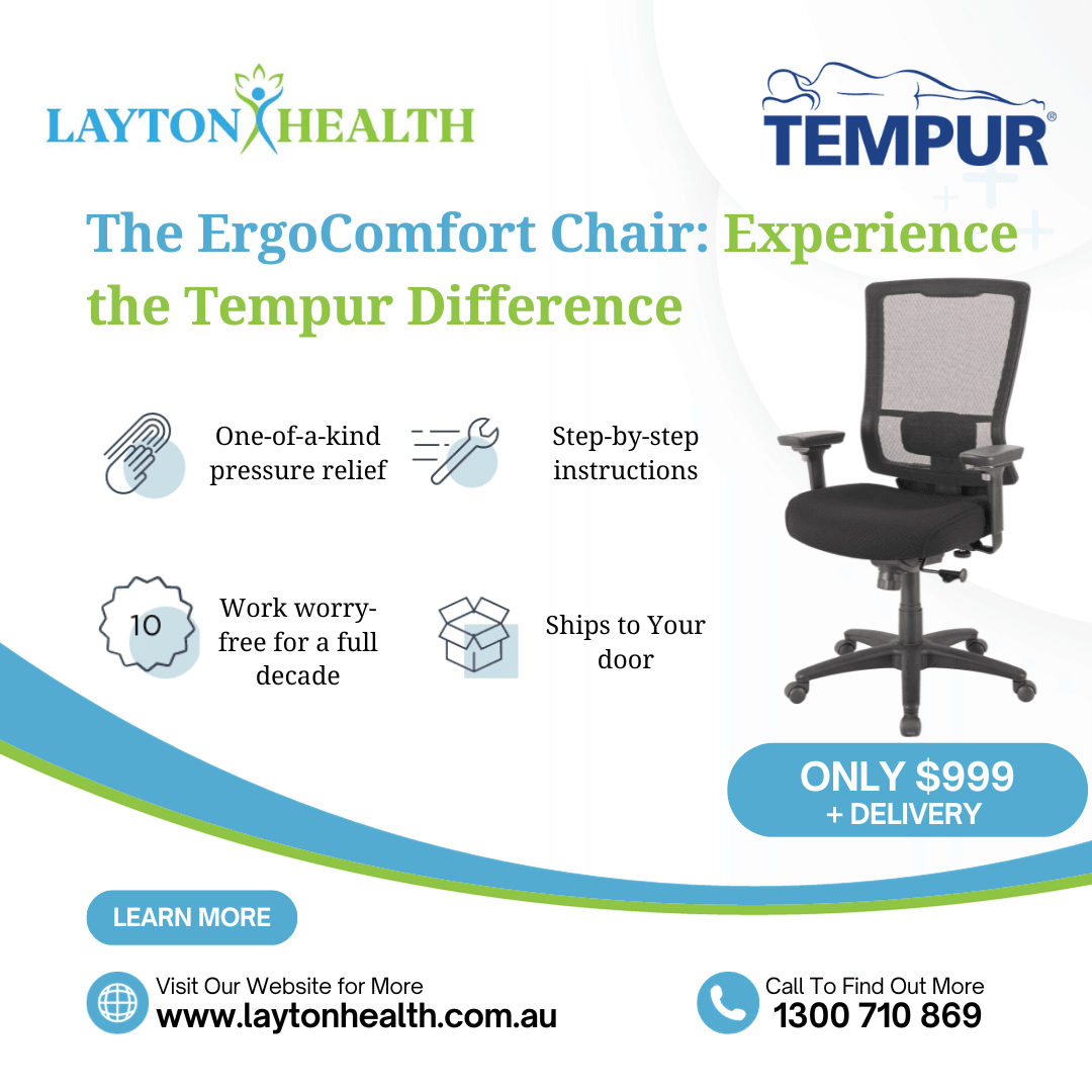 The ErgoComfort Chair: Elevating Office Comfort with Tempur - Layton Health